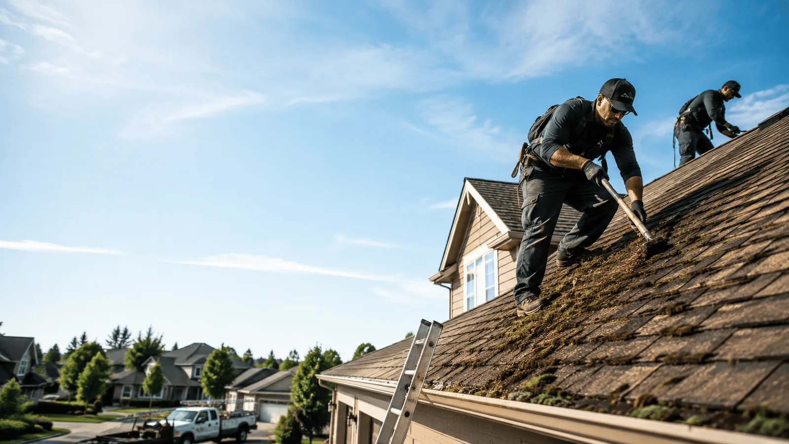 Roof Moss Removal in Helena, OH near me